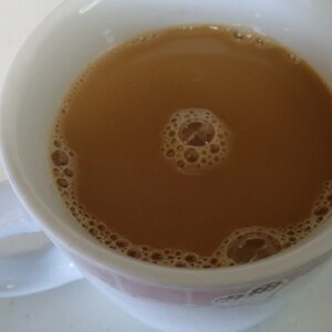 ❤小豆茶とココア生姜の練乳珈琲❤